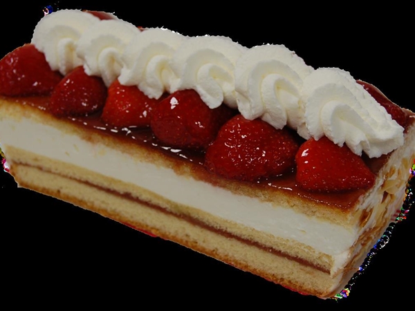 Aardbeien schnitte